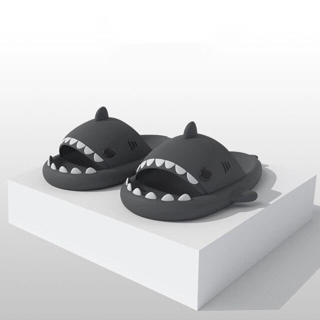 ASIFN Shark pantofole per donna uomo Summer Home coppia antiscivolo Outdoor Cool Indoor Funny Slides infradito Cartoon EVA 2022 nuovo